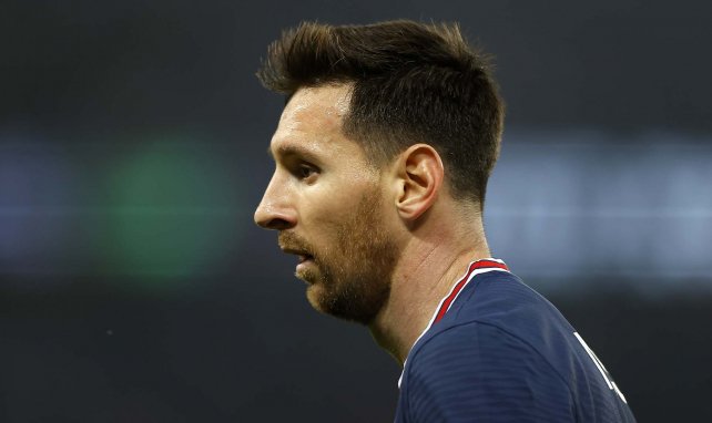 Lionel Messi avec le PSG.