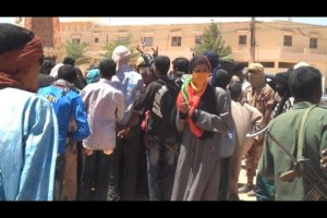 Des jeunes de Gao manifestent contre le retour des citoyens arabes