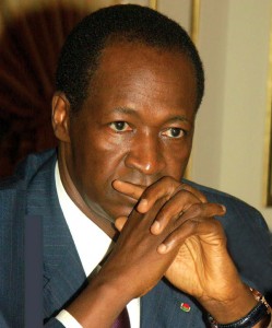 Blaise Compaoré appelle la communauté internationale à traduire son engagement pour le sahel en réalité