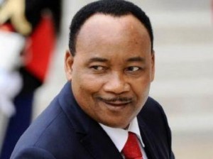 Mahamadou Issoufou, président de la République du Niger