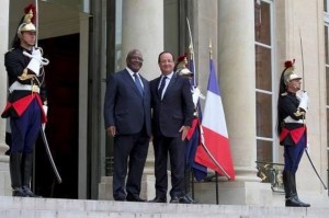Entretien entre François Hollande et Ibrahim Boubacar KEITA