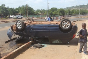 Bamako : COURSE-POURSUITE ET ACCIDENT