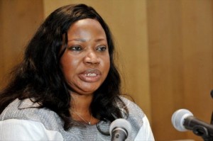 La procureure générale de la CPI Fatou Bensouda à Bamako aujourd’hui