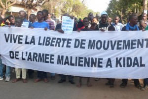 Manifestations en série pour réclamer la « libération » de Kidal
