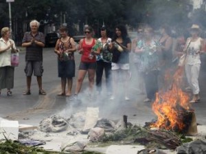A Buenos Aires, les habitants remontés contre les coupures d’eau et d’électricité