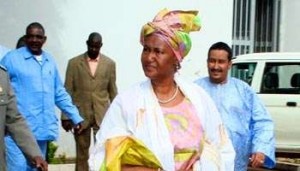 Audience à l’Assemblée nationale / L’ex-premier ministre Mariam Kaïdama reçue par le président