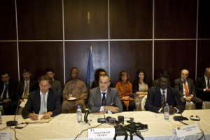 Déclaration des membres du Conseil de sécurité lors de la conférence de presse clôturant leur déplacement au Mali.