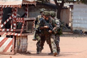 Centrafrique: opération militaire franco-africaine en province