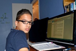 Seyfaine, 14 ans, reçu au bac avec mention assez bien