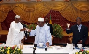 Un banquet d’amitié offert à Blaise Compaoré par Ibrahim Boubacar Keïta